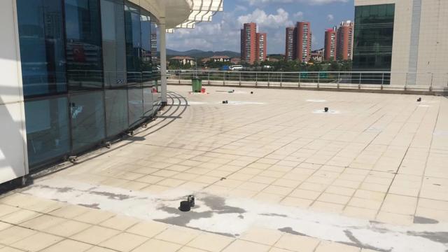 Huawei Genel Müdürlük Binası polyurea uygulaması, Ümraniye, İstanbul – fotoğraf 2